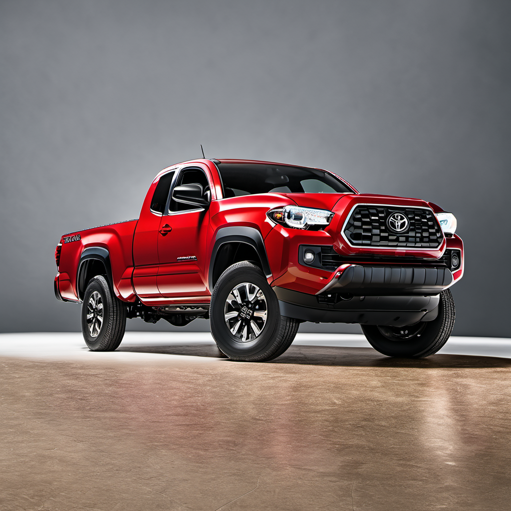 Illustration of a 2020 Toyota Tacoma Access Cab