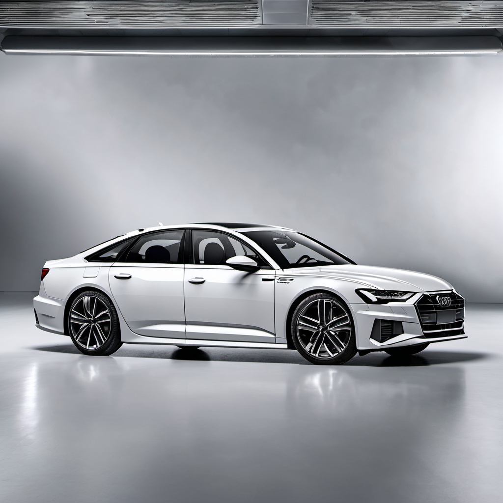 Illustration of a 2021 Audi A6 A6 quattro