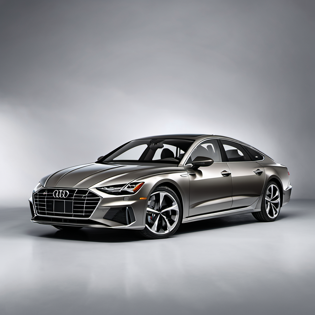 Illustration of a 2021 Audi A7 A7 quattro
