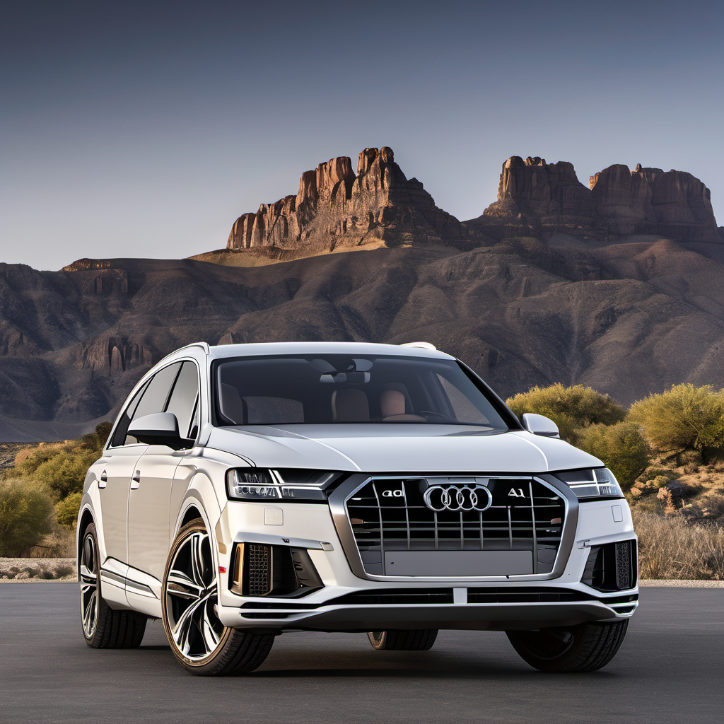Illustration of a 2021 Audi Q7 Q7