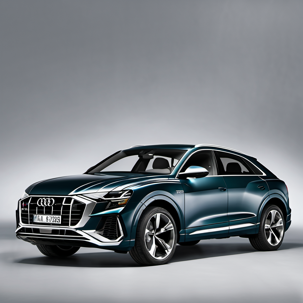 Illustration of a 2021 Audi Q8