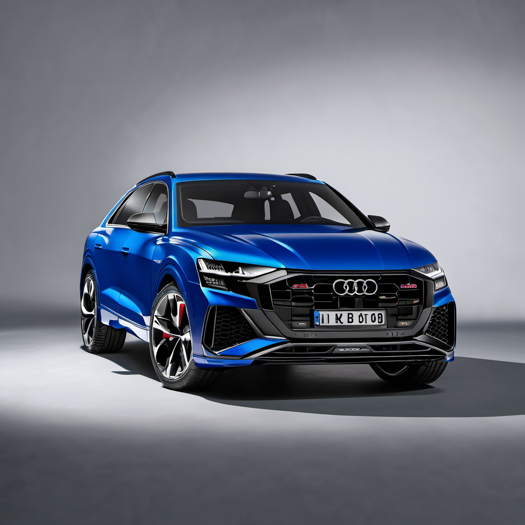 Illustration of a 2021 Audi RS Q8