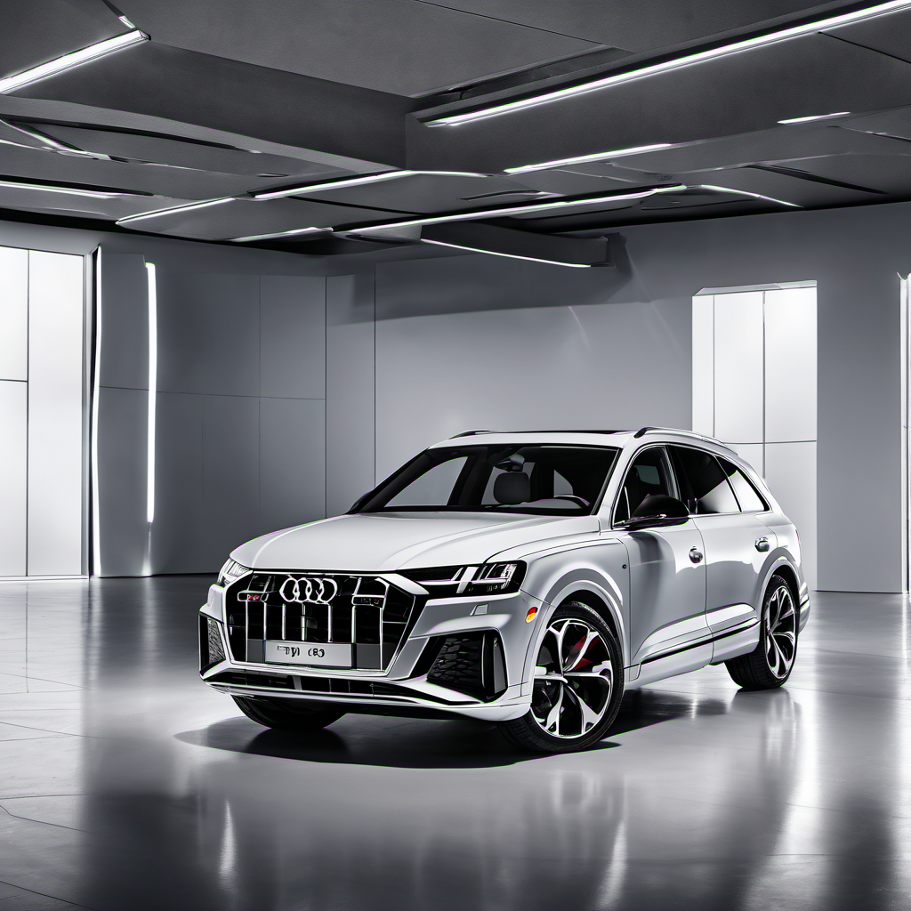 Illustration of a 2021 Audi SQ7