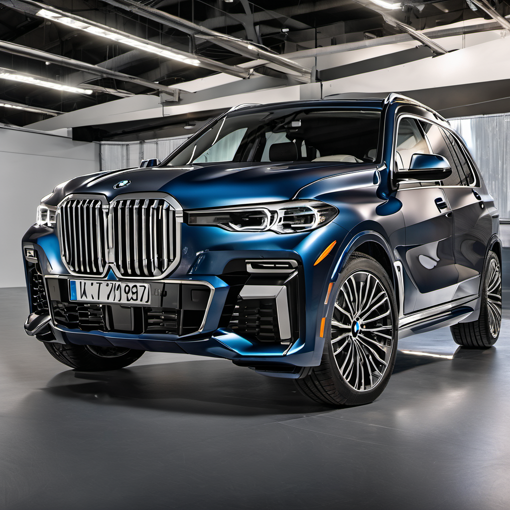 Illustration of a 2021 BMW X7 X7 xDrive40i