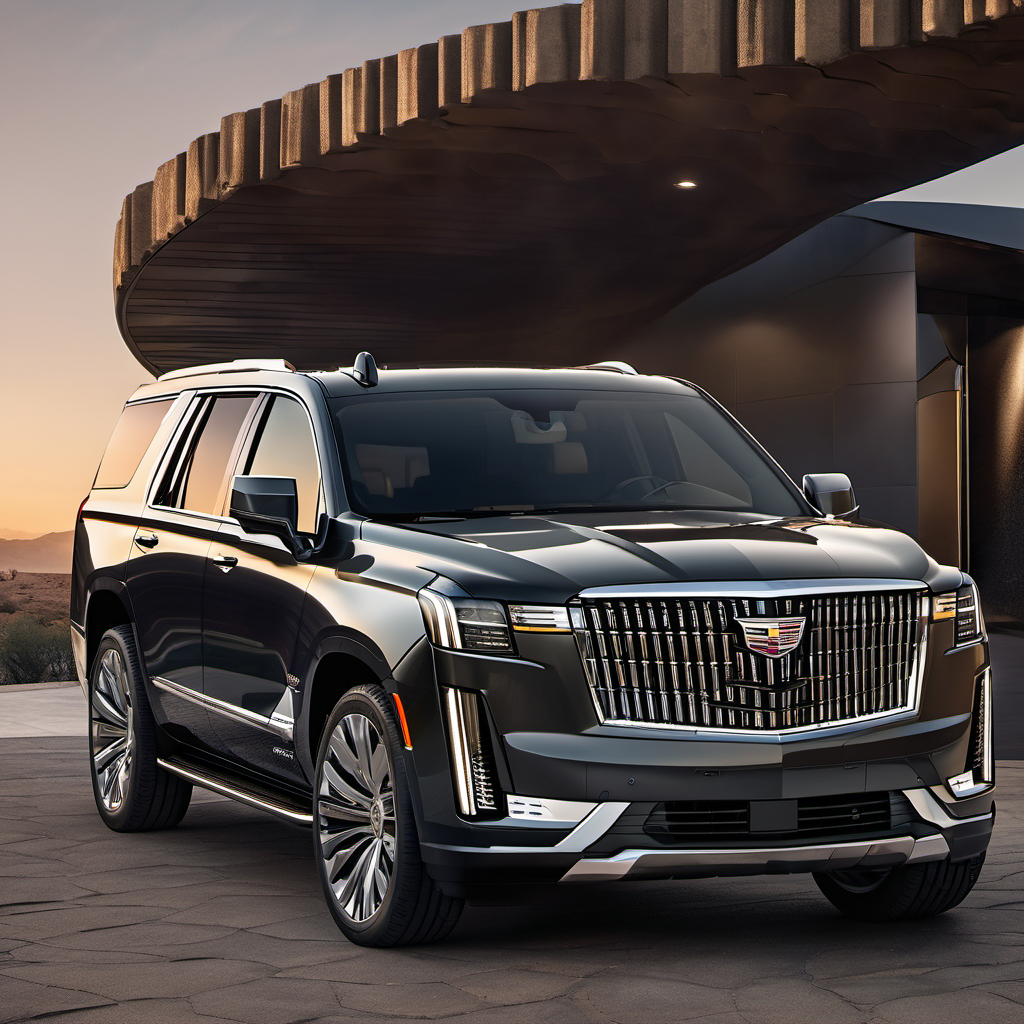 Illustration of a 2021 Cadillac Escalade