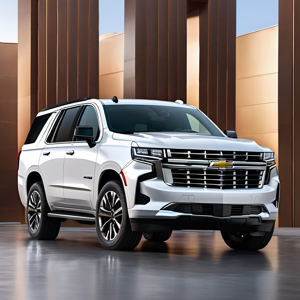 Illustration of a 2021 Chevrolet Tahoe