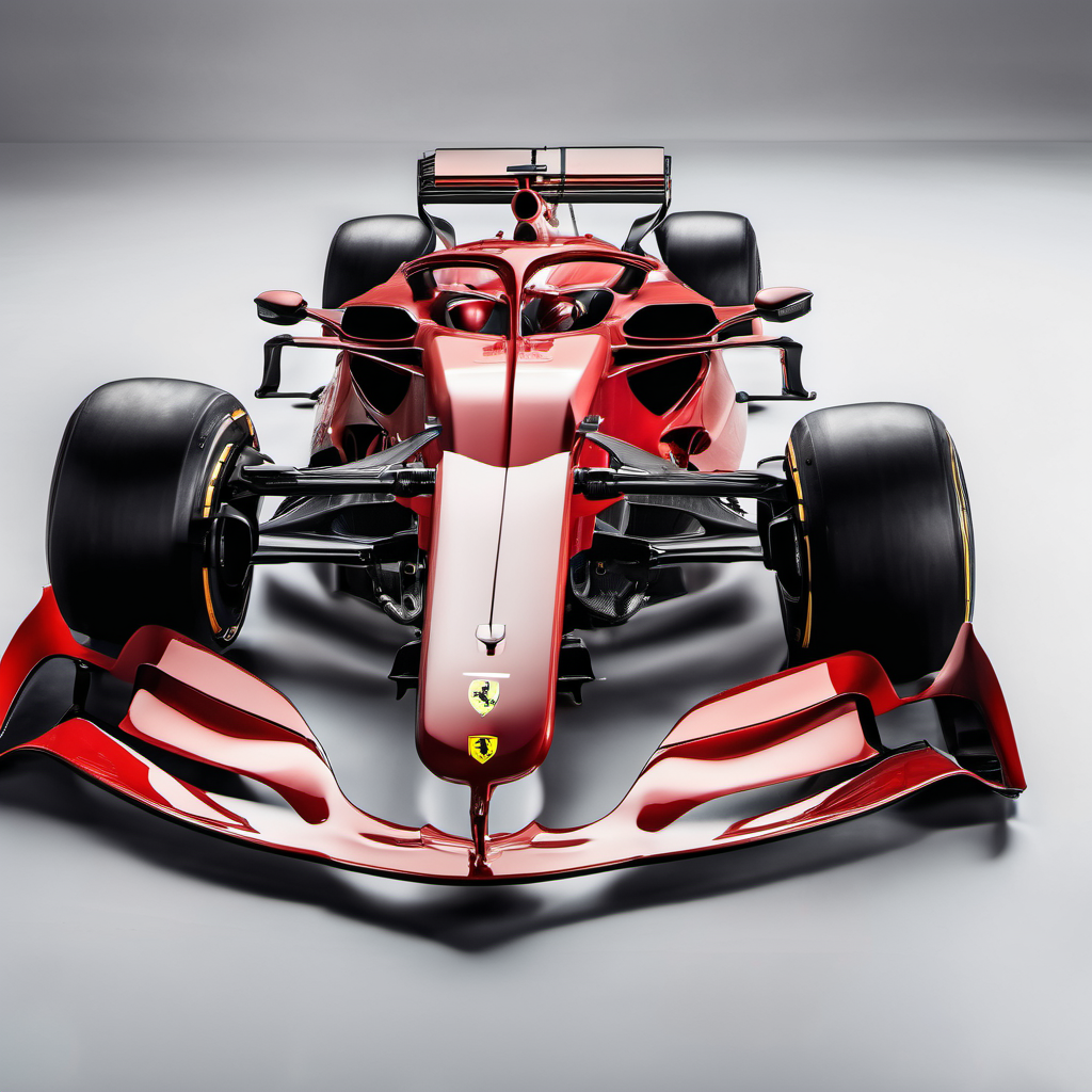 Illustration of a 2021 Ferrari SF90