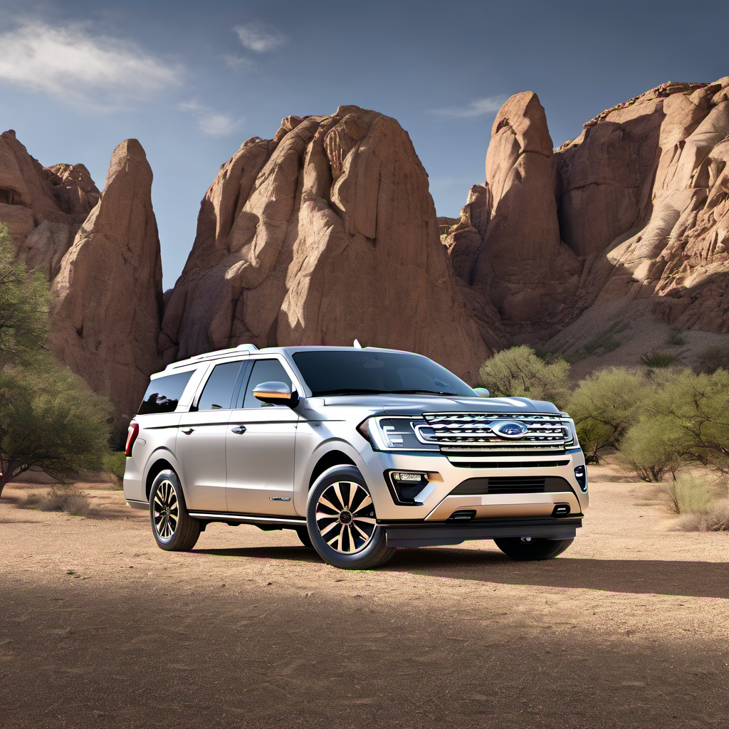 Illustration of a 2021 Ford Expedition