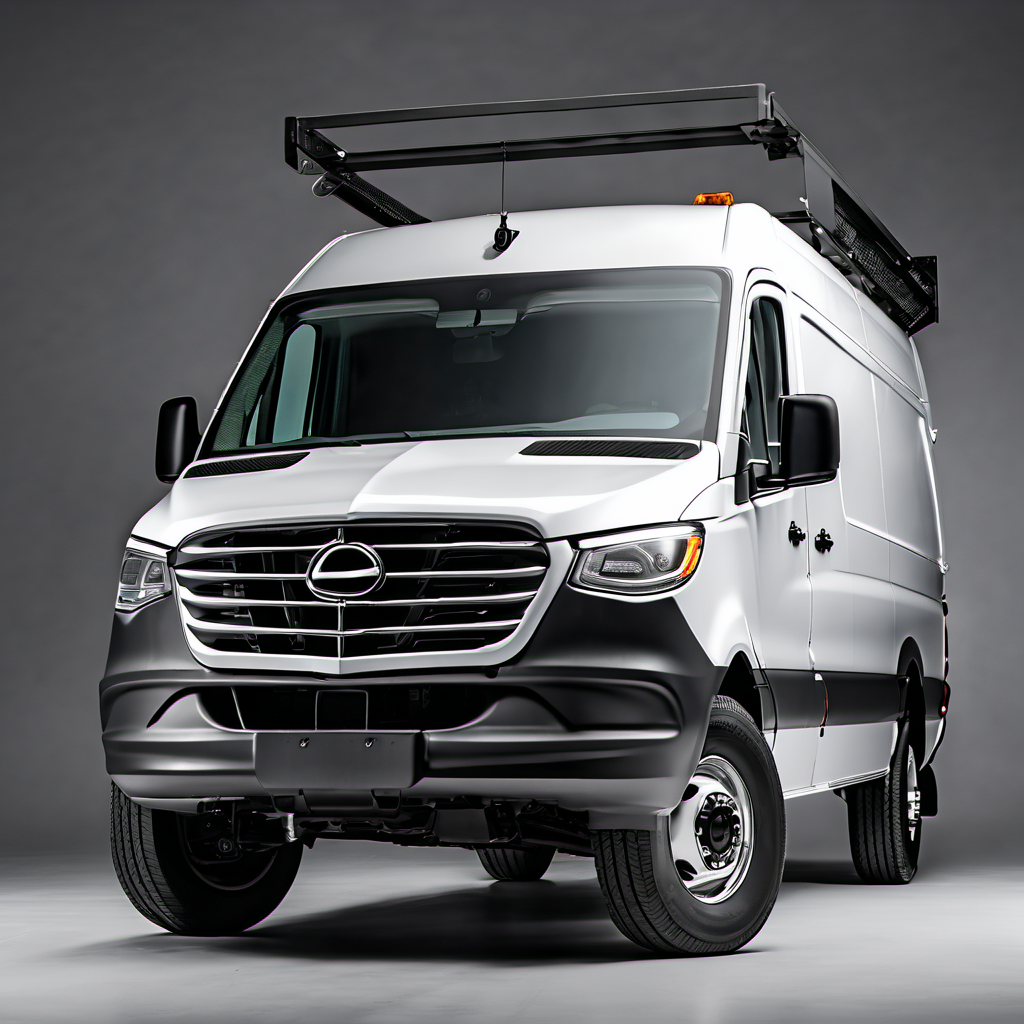 Illustration of a 2021 Freightliner Sprinter 1500 Cargo