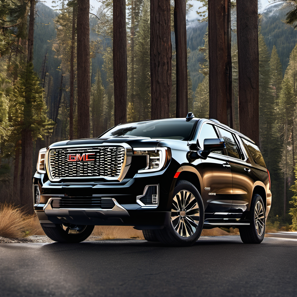 Illustration of a 2021 GMC Yukon