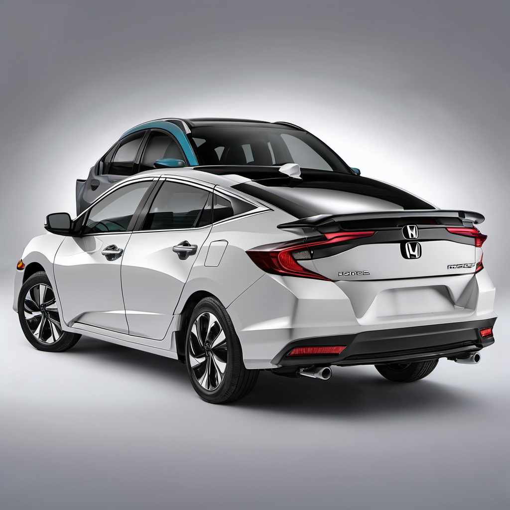 Illustration of a 2021 Honda Insight Insight Touring