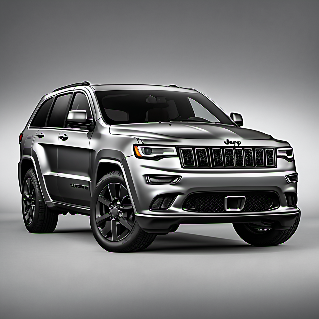 Illustration of a 2021 Jeep Grand Cherokee