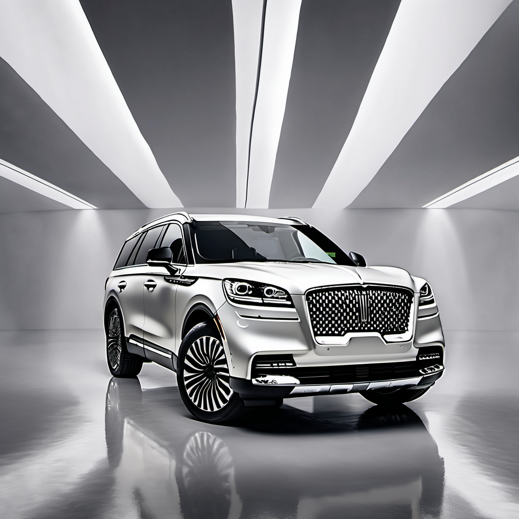 Illustration of a 2021 Lincoln Aviator