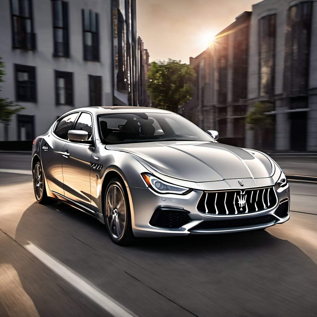 Illustration of a 2021 Maserati Ghibli Ghibli Trofeo