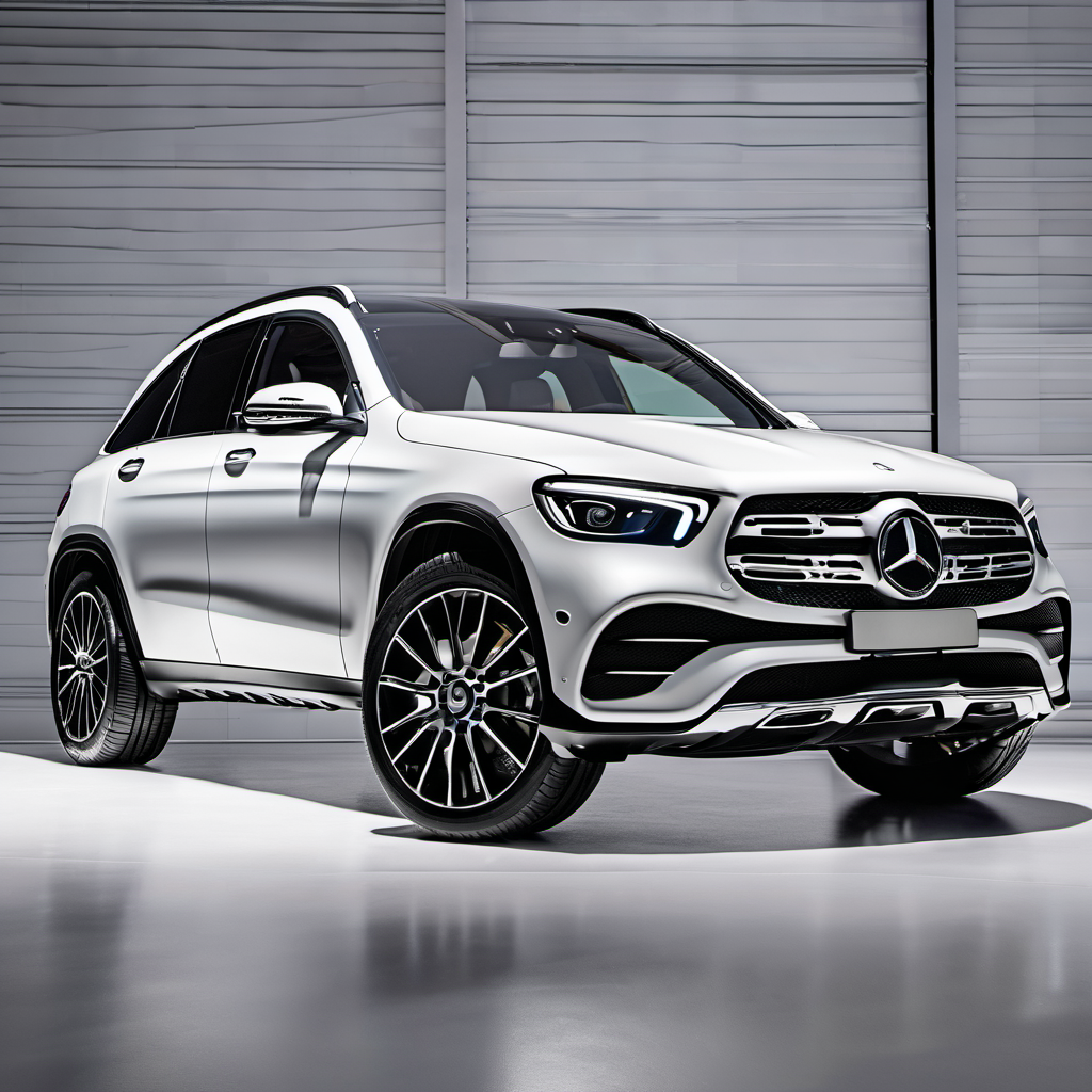 Illustration of a 2021 Mercedes-Benz GLC