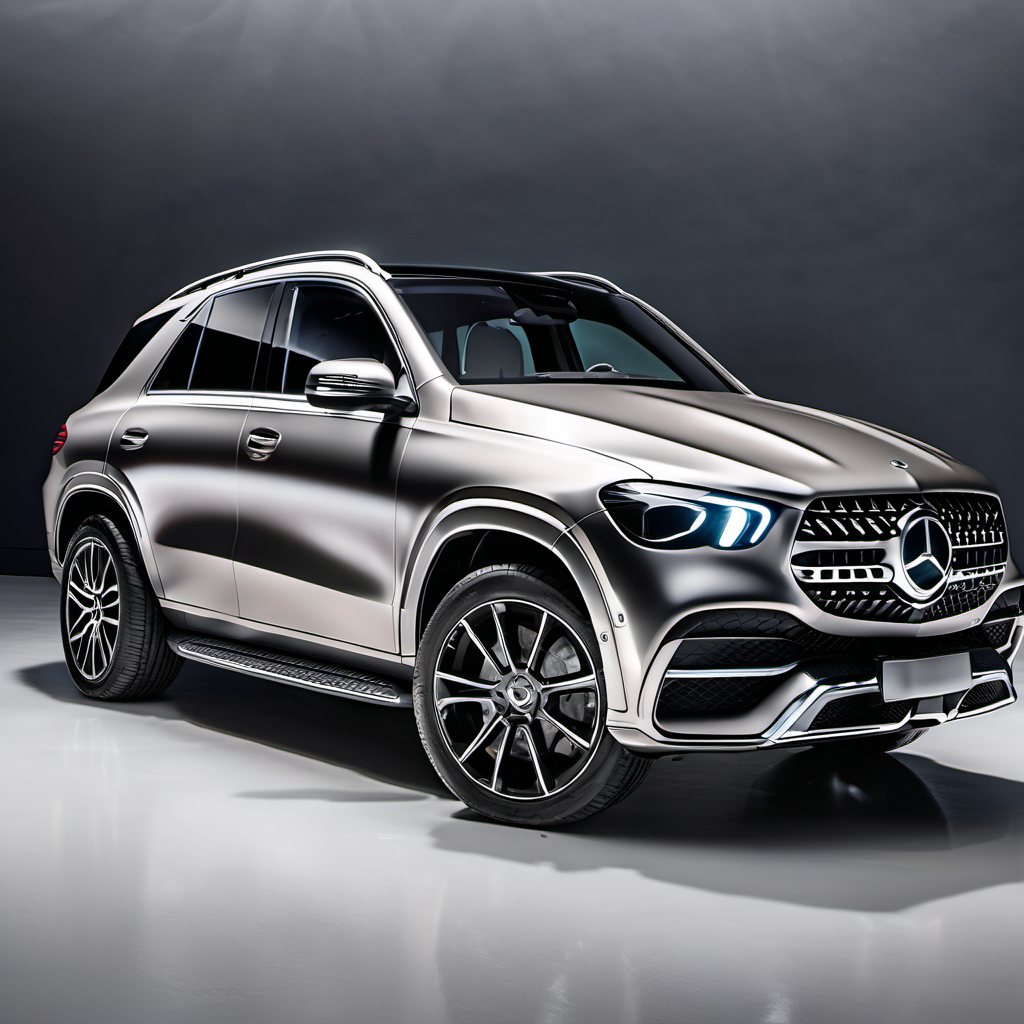 Illustration of a 2021 Mercedes-Benz GLE