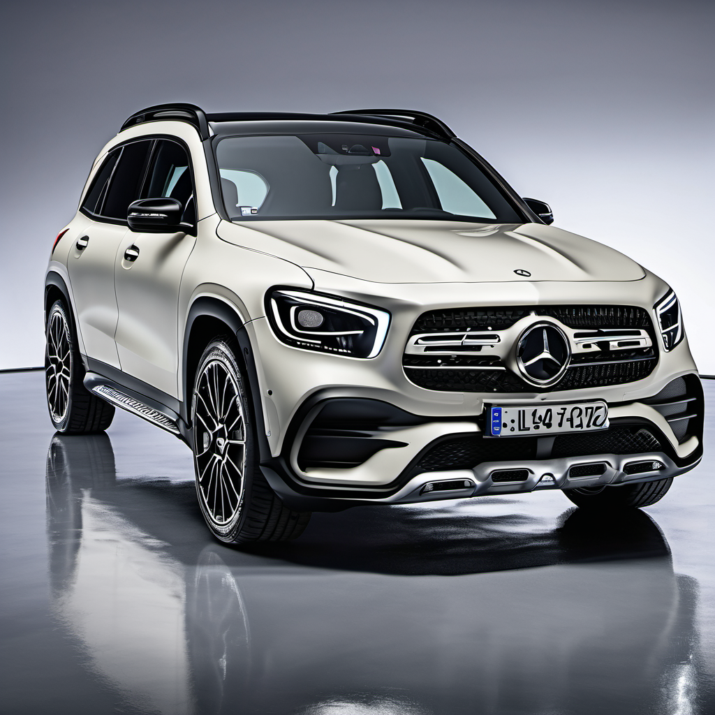 Illustration of a 2021 Mercedes-Benz Mercedes-AMG GLB