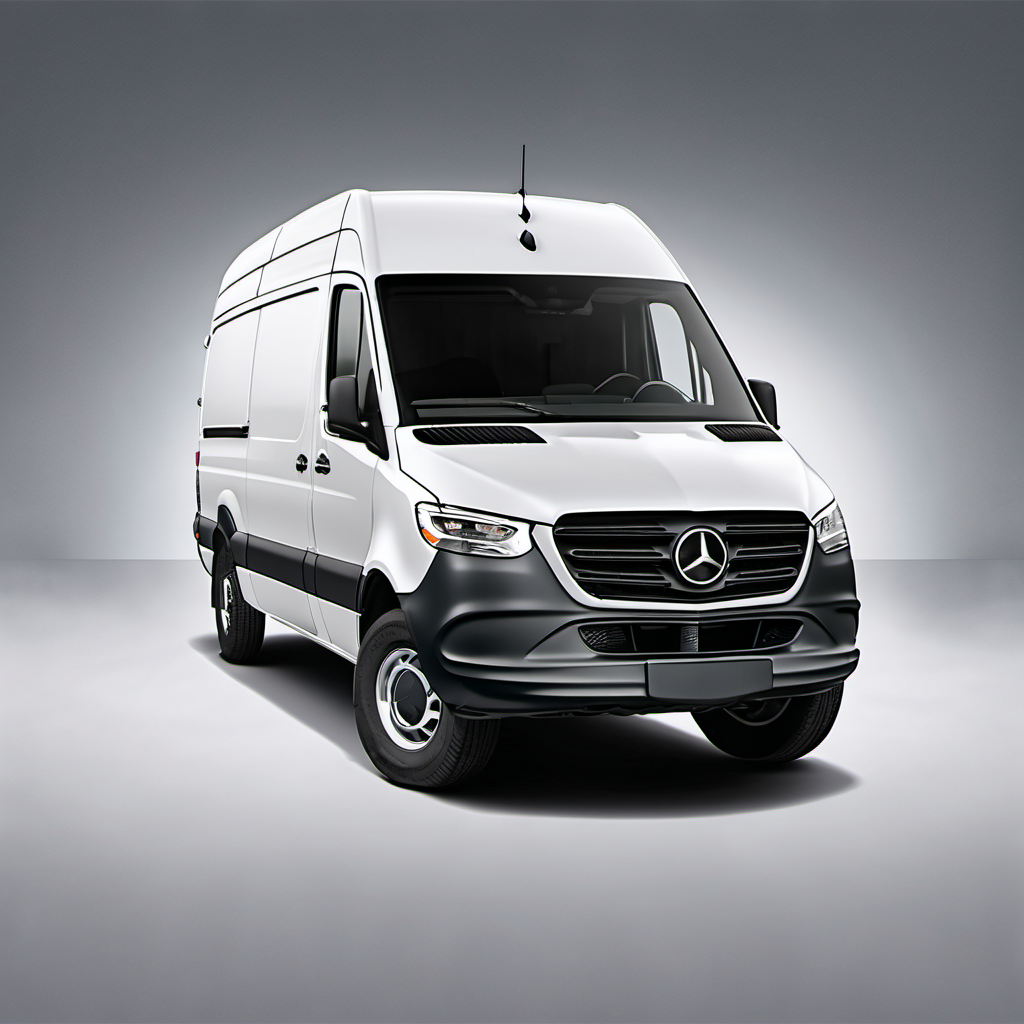 Illustration of a 2021 Mercedes-Benz Sprinter 1500 Passenger