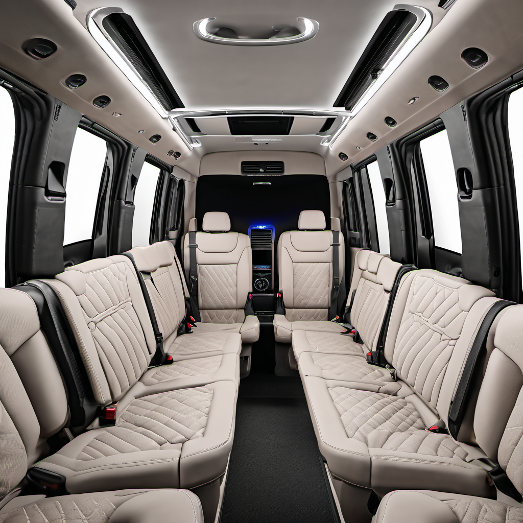 Illustration of a 2021 Mercedes-Benz Sprinter 2500 Passenger