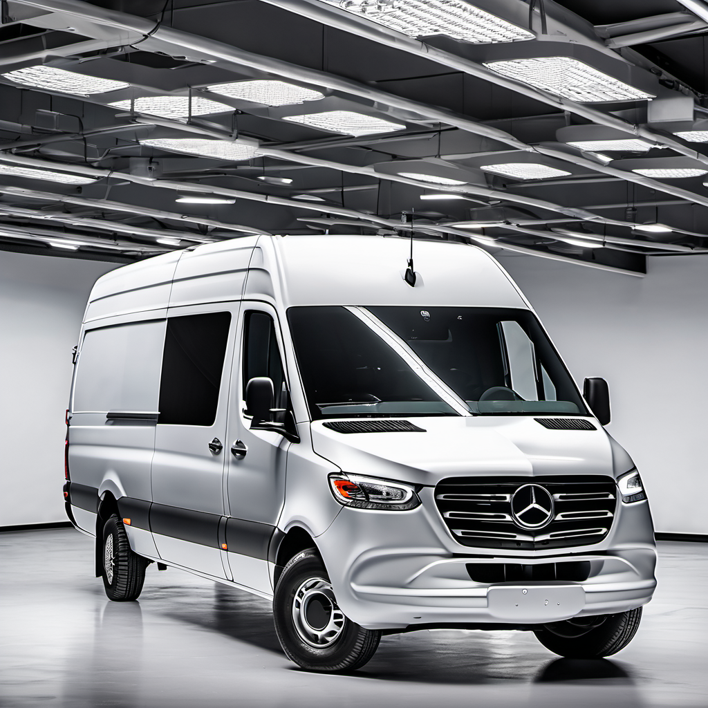 Illustration of a 2021 Mercedes-Benz Sprinter 3500 Crew
