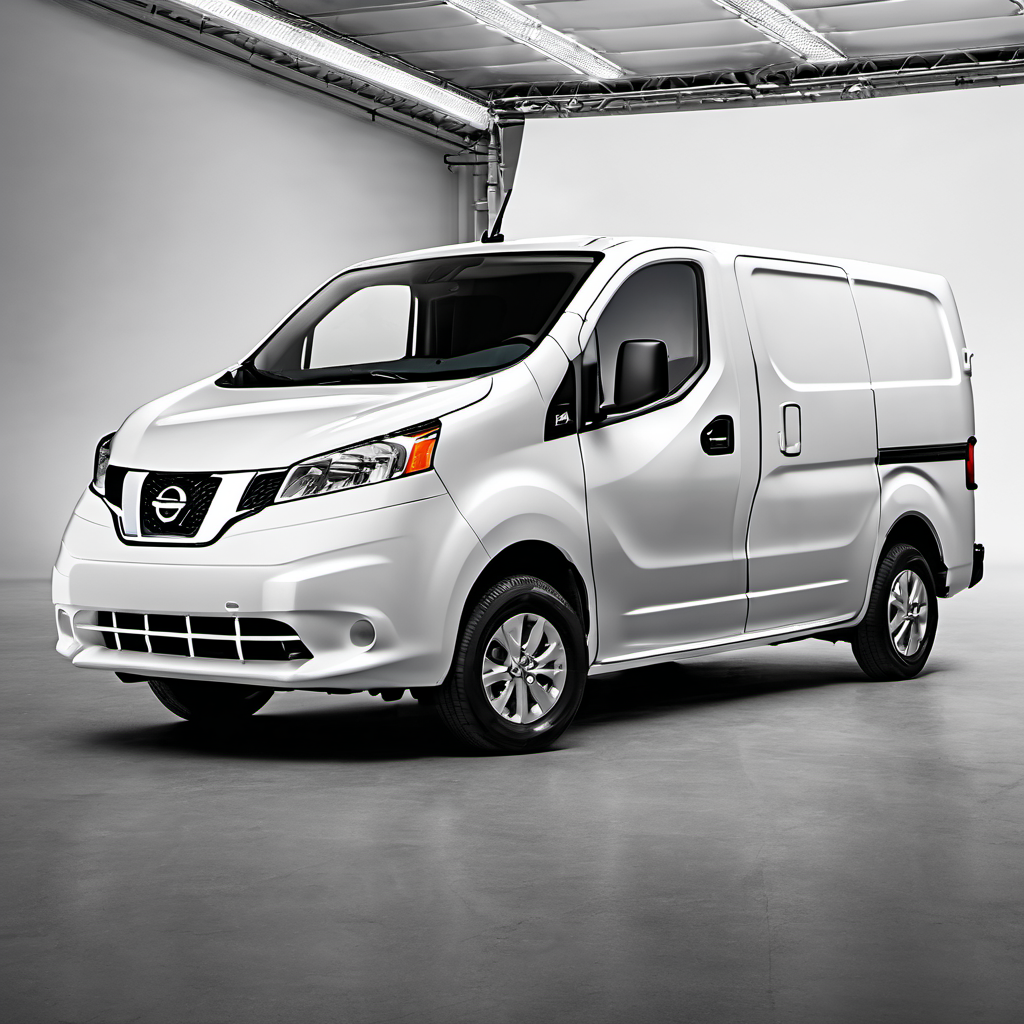 Illustration of a 2021 Nissan NV200
