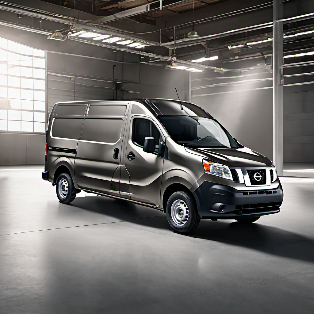 Illustration of a 2021 Nissan NV2500 HD Cargo