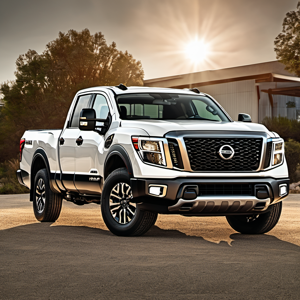 Illustration of a 2021 Nissan Titan King Cab