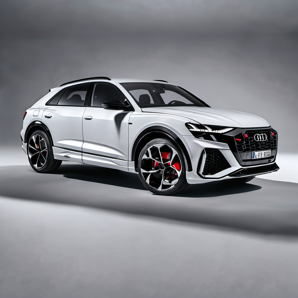 Illustration of a 2022 Audi RS Q8