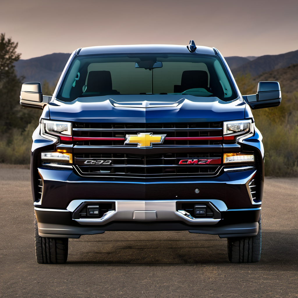 Illustration of a 2022 Chevrolet Silverado 1500 Limited Crew Cab