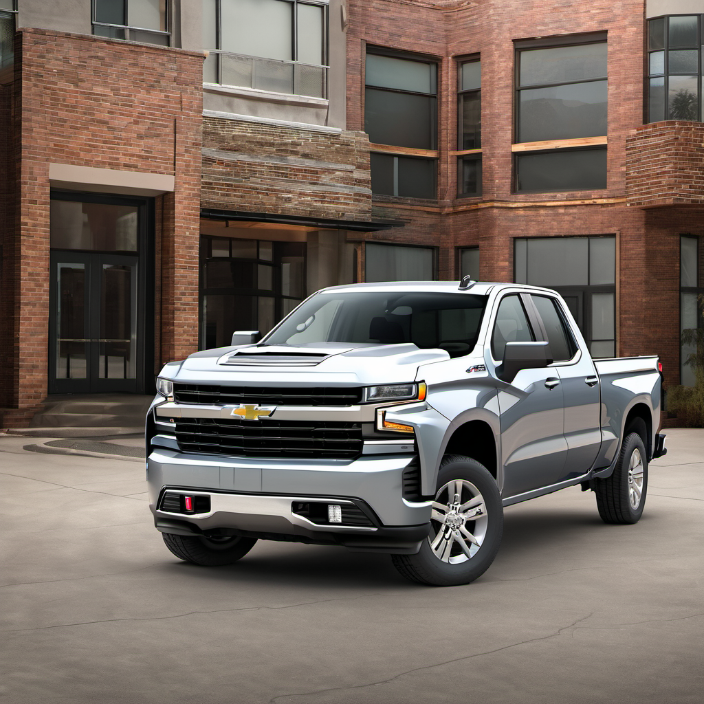 Illustration of a 2022 Chevrolet Silverado 1500 Limited Double Cab