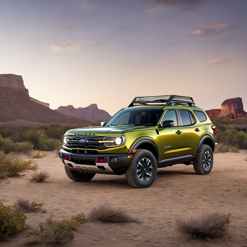 Illustration of a 2022 Ford Maverick