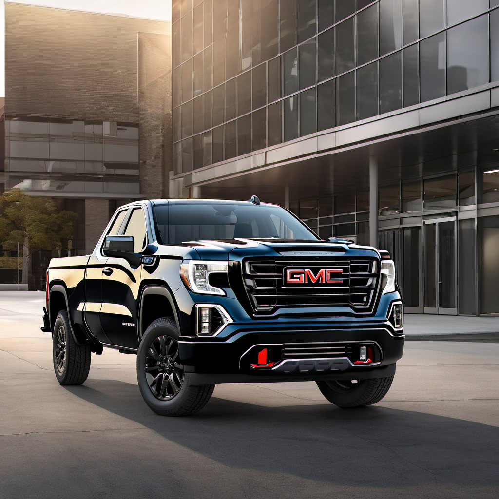 Illustration of a 2022 GMC Sierra 1500 Limited Regular Cab