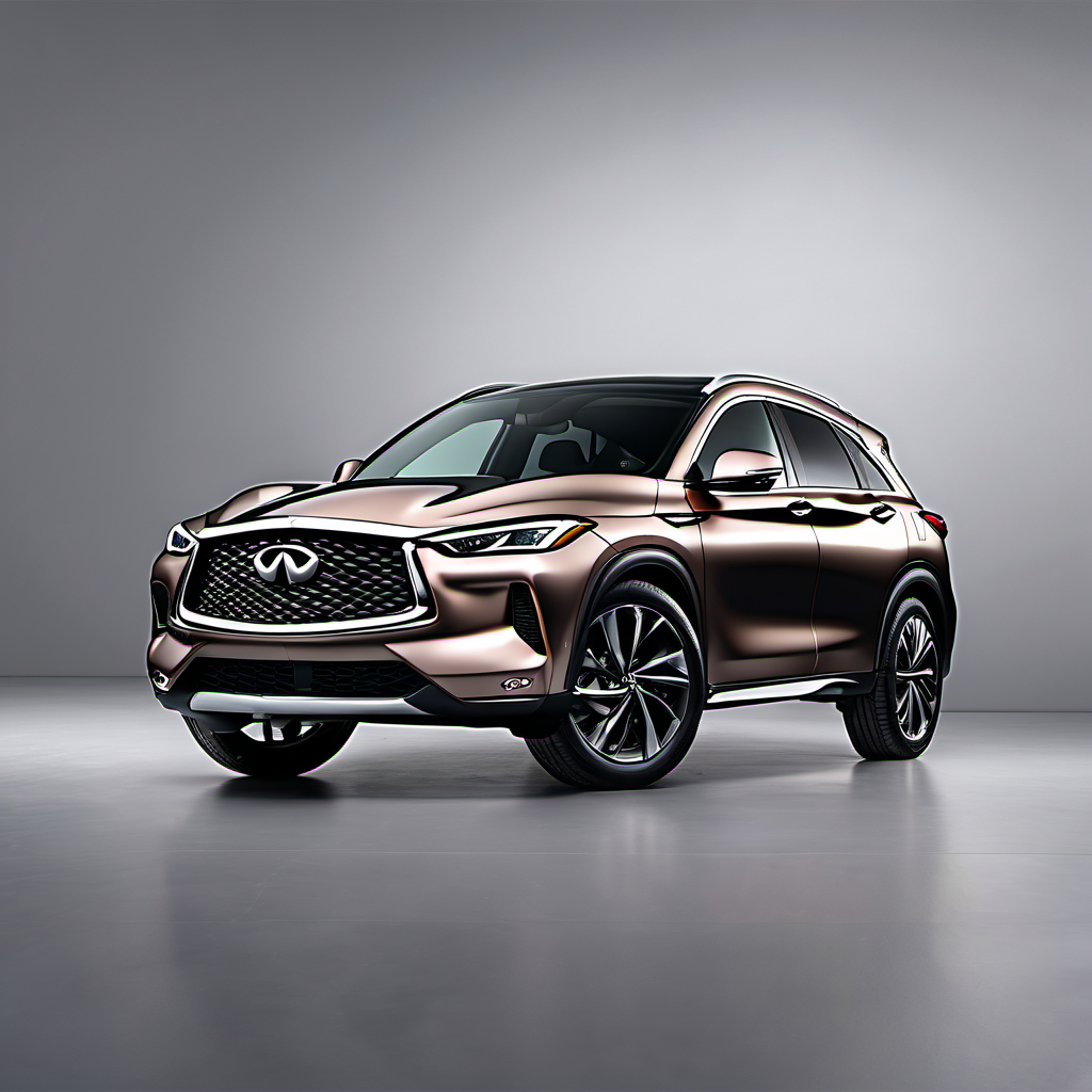 Illustration of a 2022 INFINITI QX55