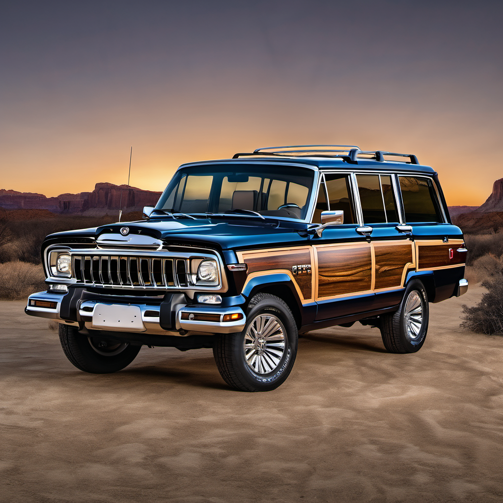 Illustration of a 2022 Jeep Wagoneer