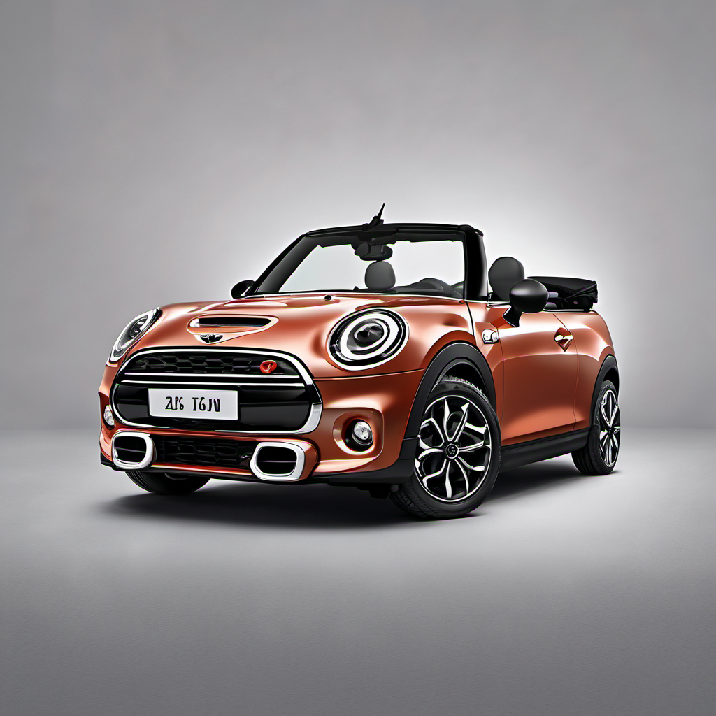 Illustration of a 2022 MINI Convertible