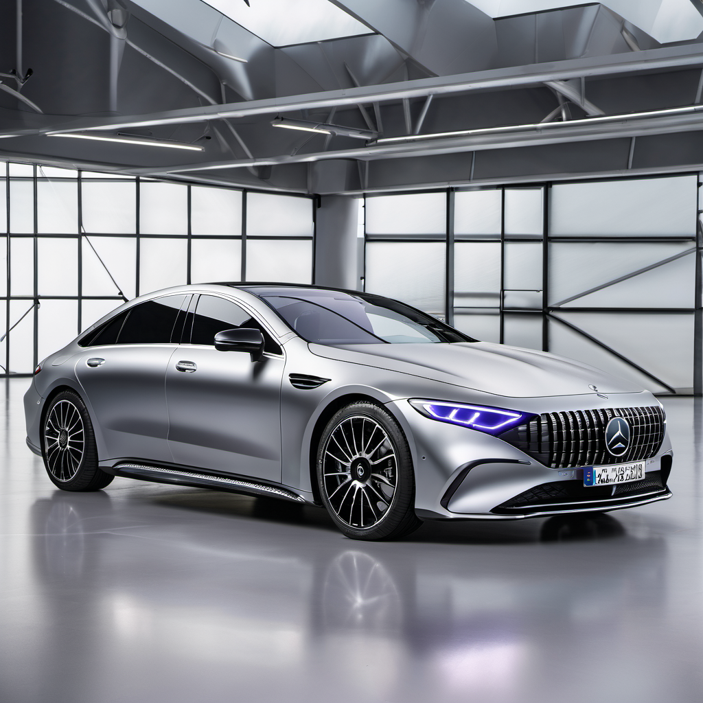 Illustration of a 2022 Mercedes-Benz Mercedes-AMG EQS