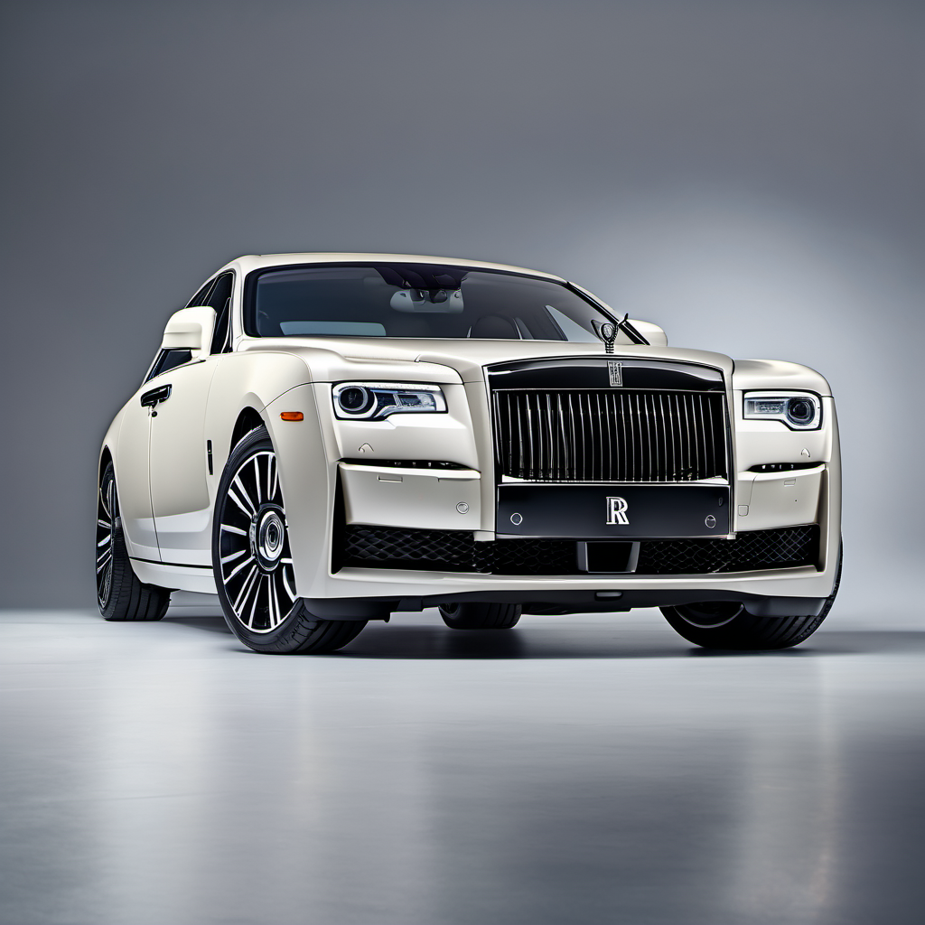 Illustration of a 2022 Rolls-Royce Ghost