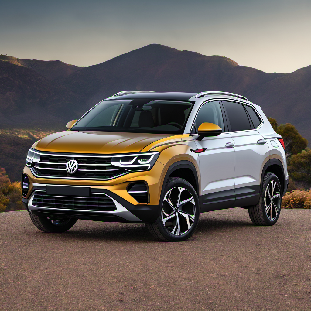 Illustration of a 2022 Volkswagen Taos