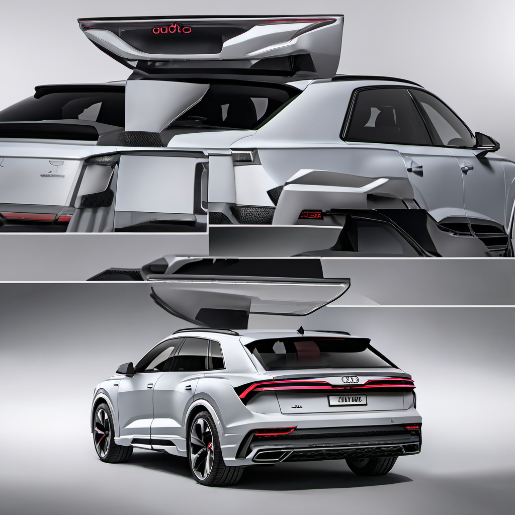 Illustration of a 2023 Audi RS Q8