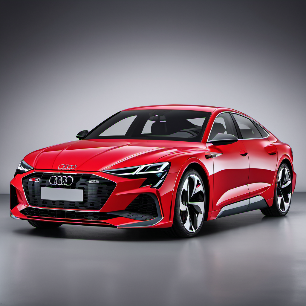 Illustration of a 2023 Audi RS e-tron GT RS e-tron GT