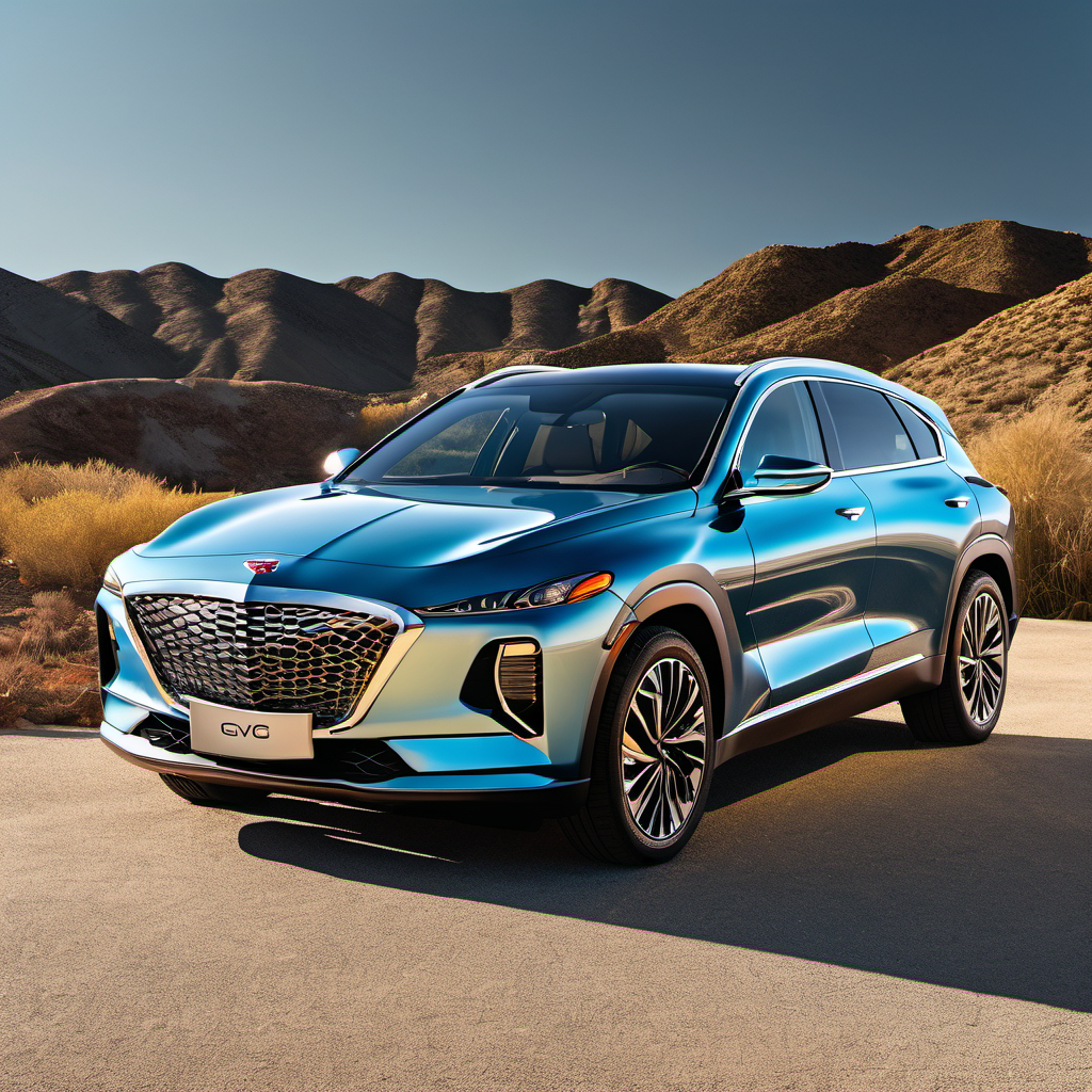 Illustration of a 2023 Genesis GV60 GV60 ADVANCE