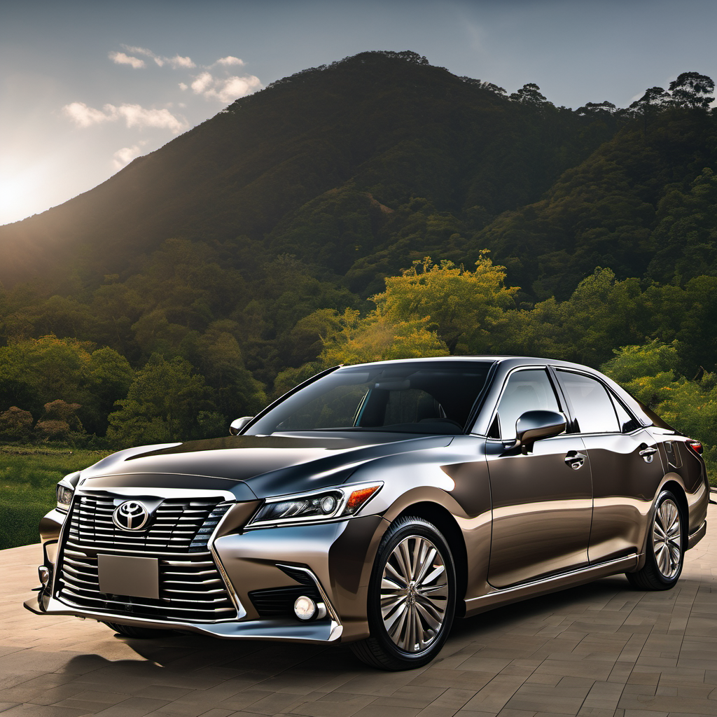Illustration of a 2023 Toyota Crown