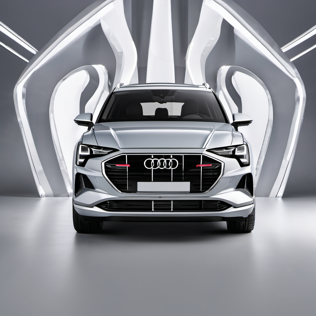 Illustration of a 2024 Audi Q4 Sportback e-tron