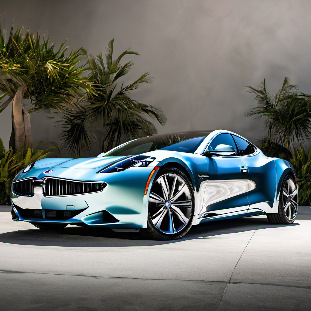 Illustration of a 2024 Fisker Ocean Ocean Sport 20in