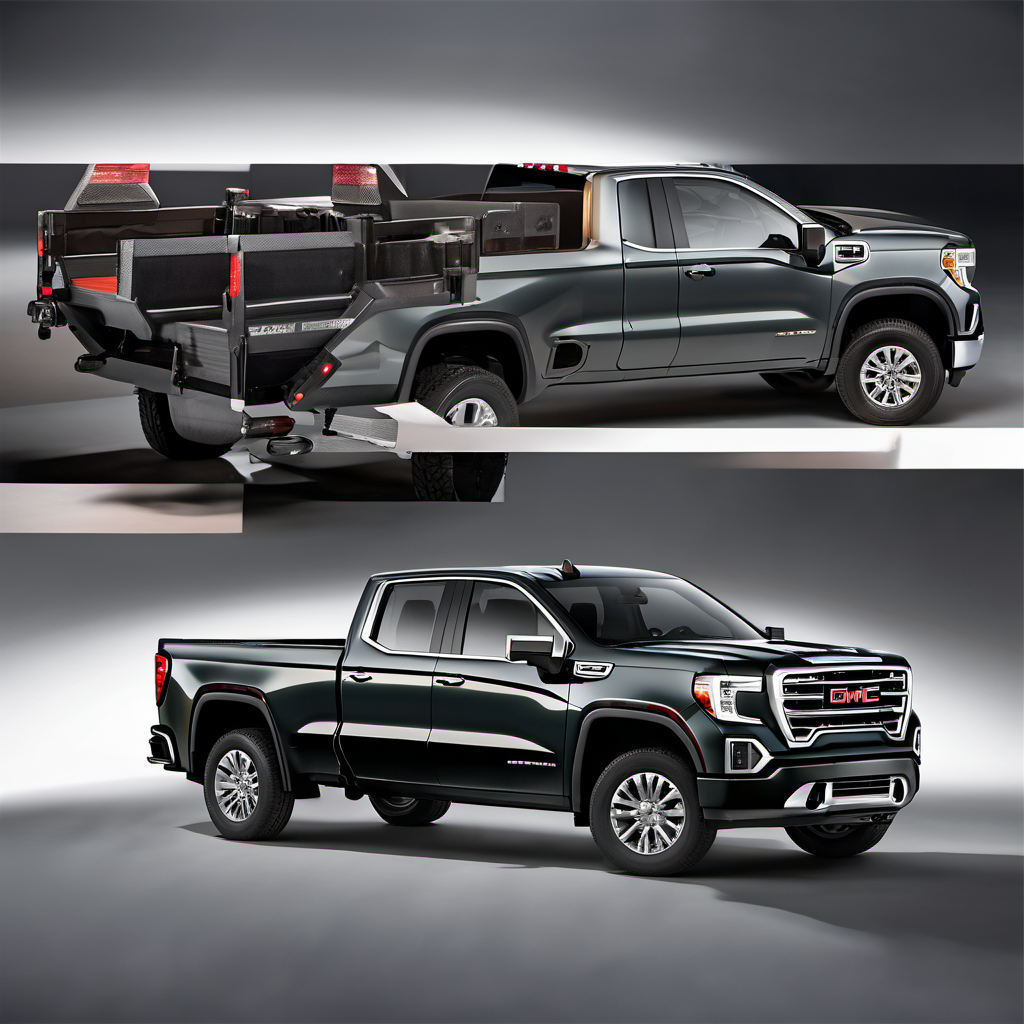 Illustration of a 2024 GMC Sierra 1500 Regular Cab