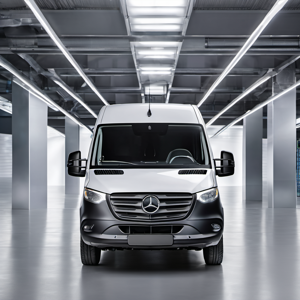 Illustration of a 2024 Mercedes-Benz eSprinter