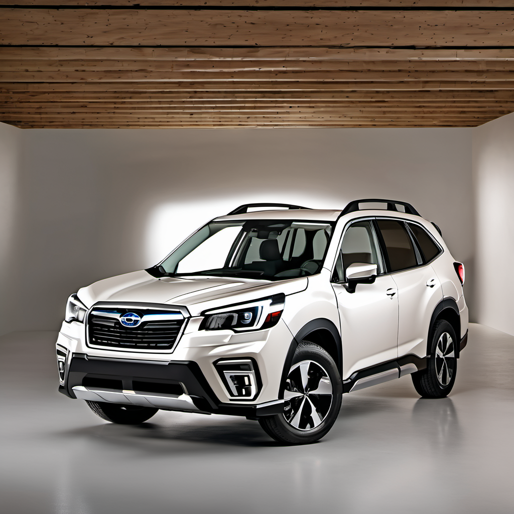Illustration of a 2025 Subaru Forester
