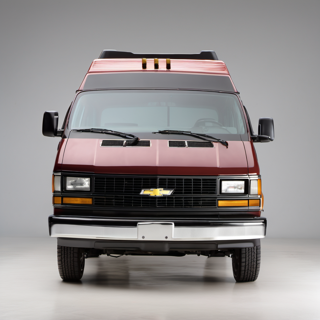 Illustration of a 1993 Chevrolet Sportvan G30